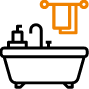 お風呂のアイコン